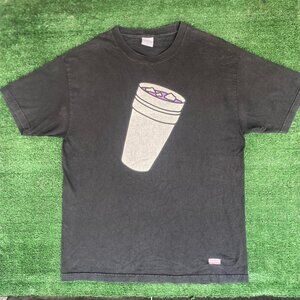 Vintage Y2K Lean Double Cup Shirt Codeine Drugs Trap Tee